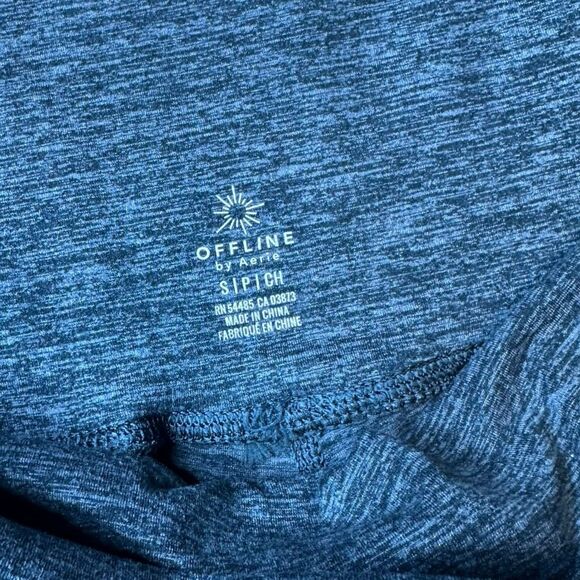 OFFLINE BY AERIE Women’s Dark Heathered Gray The Hugger Athletic Jogger Size Sma - Picture 5 of 9